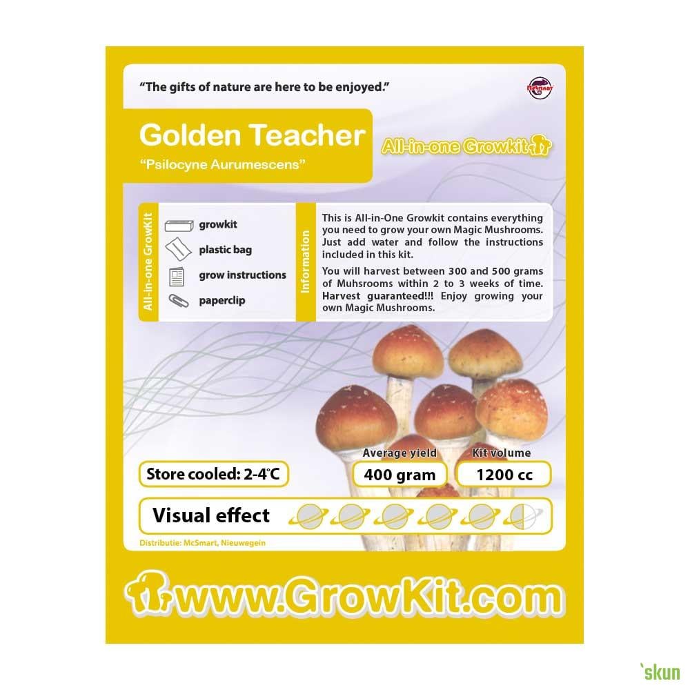 growkit golden teacher 1200cc