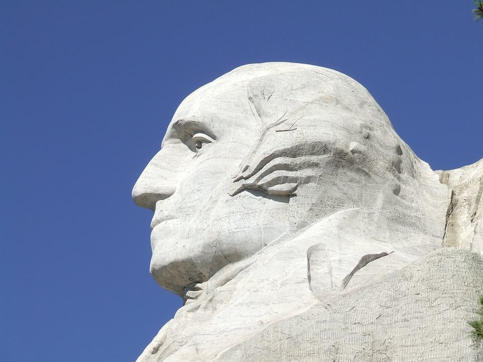 Rzeźba George`a Washingtona