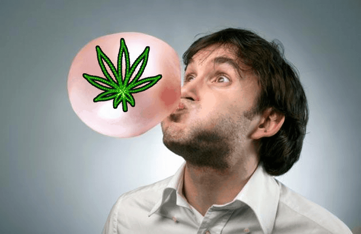 Guma do żucia z marihuaną